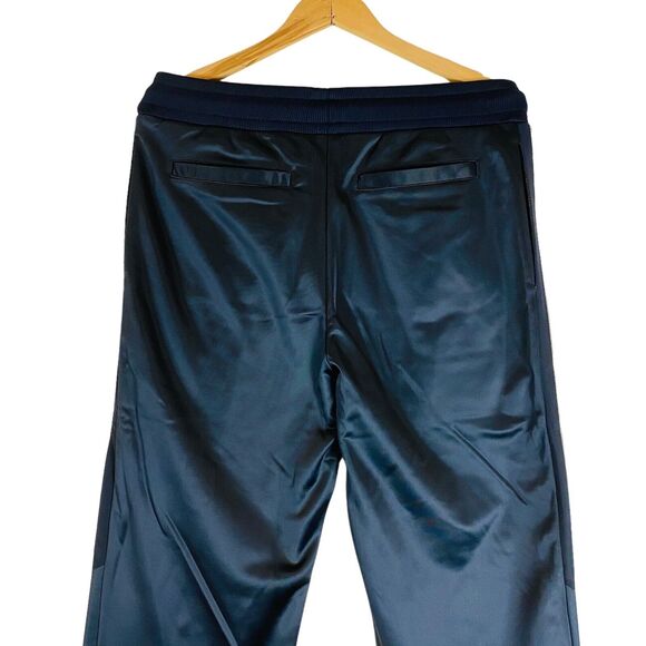 MCM Logo Print Velour Track Nylon Pants - Picture 2 of 5